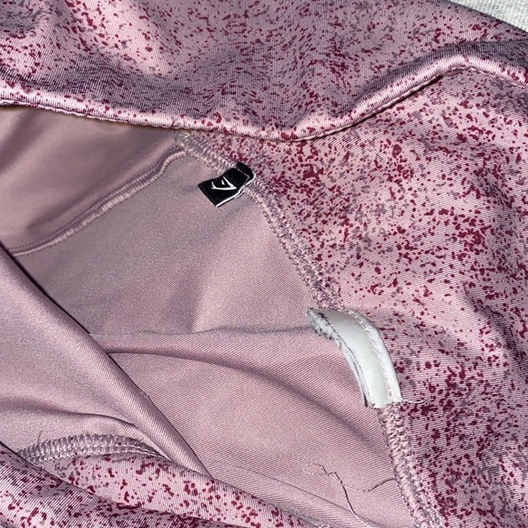 Gymshark Chalk Leggings Mallow Purple Splatter size medium - Picture 9 of 9